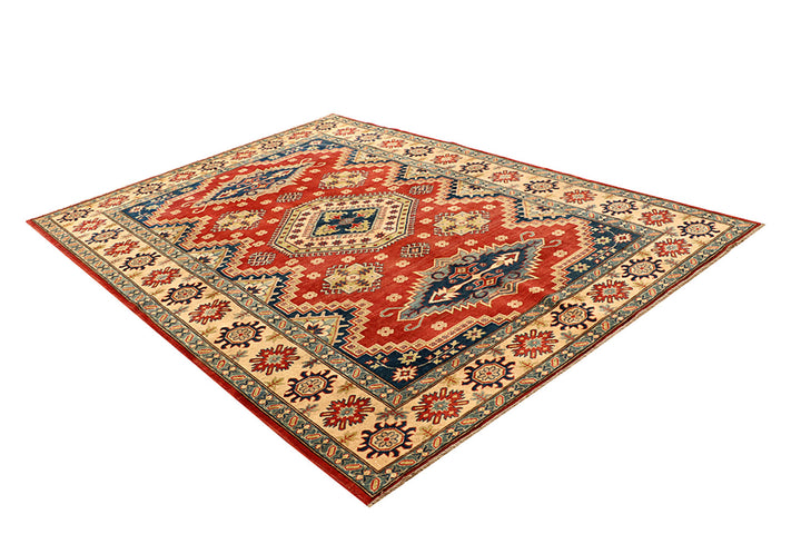 Firebrick Kazak 6' 9 x 9' 4 - No. 68251 - ALRUG Rug Store