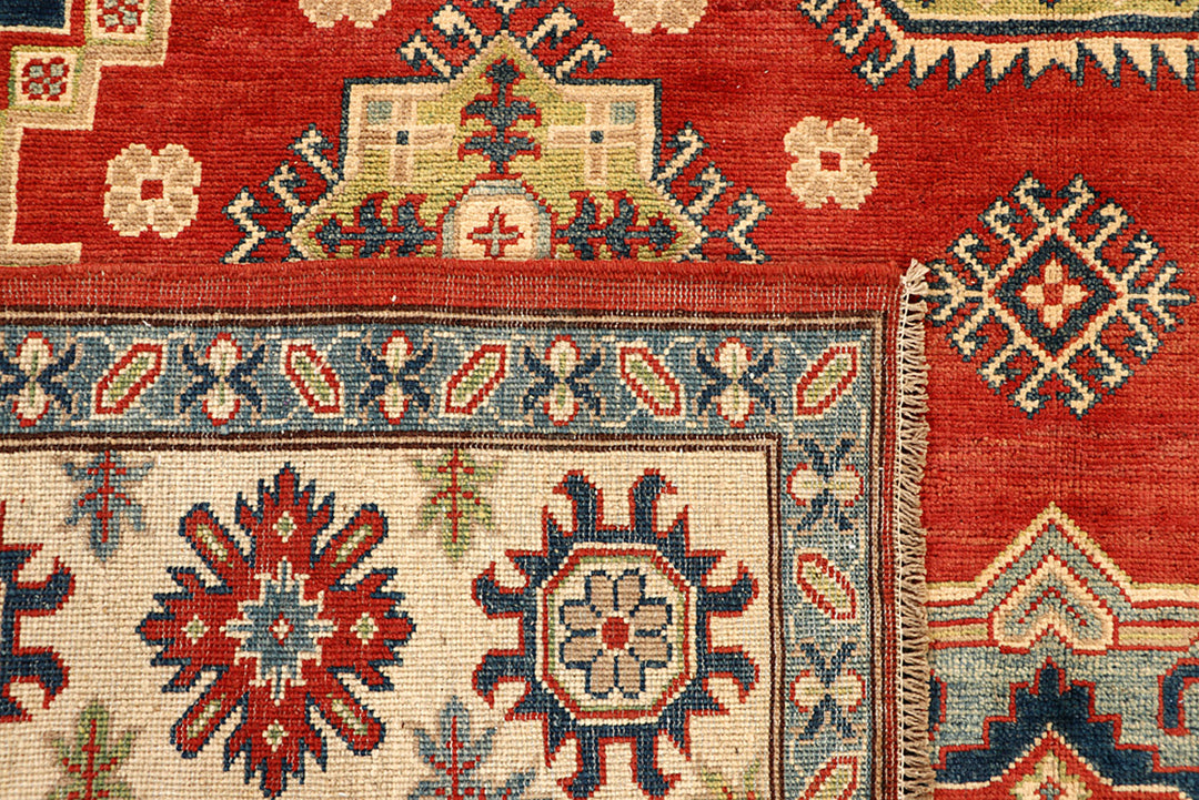 Firebrick Kazak 6' 9 x 9' 4 - No. 68251 - ALRUG Rug Store