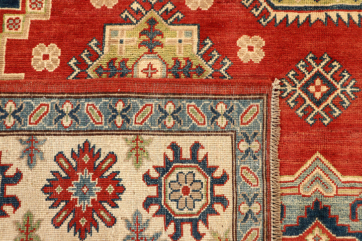 Firebrick Kazak 6' 9 x 9' 4 - No. 68251 - ALRUG Rug Store