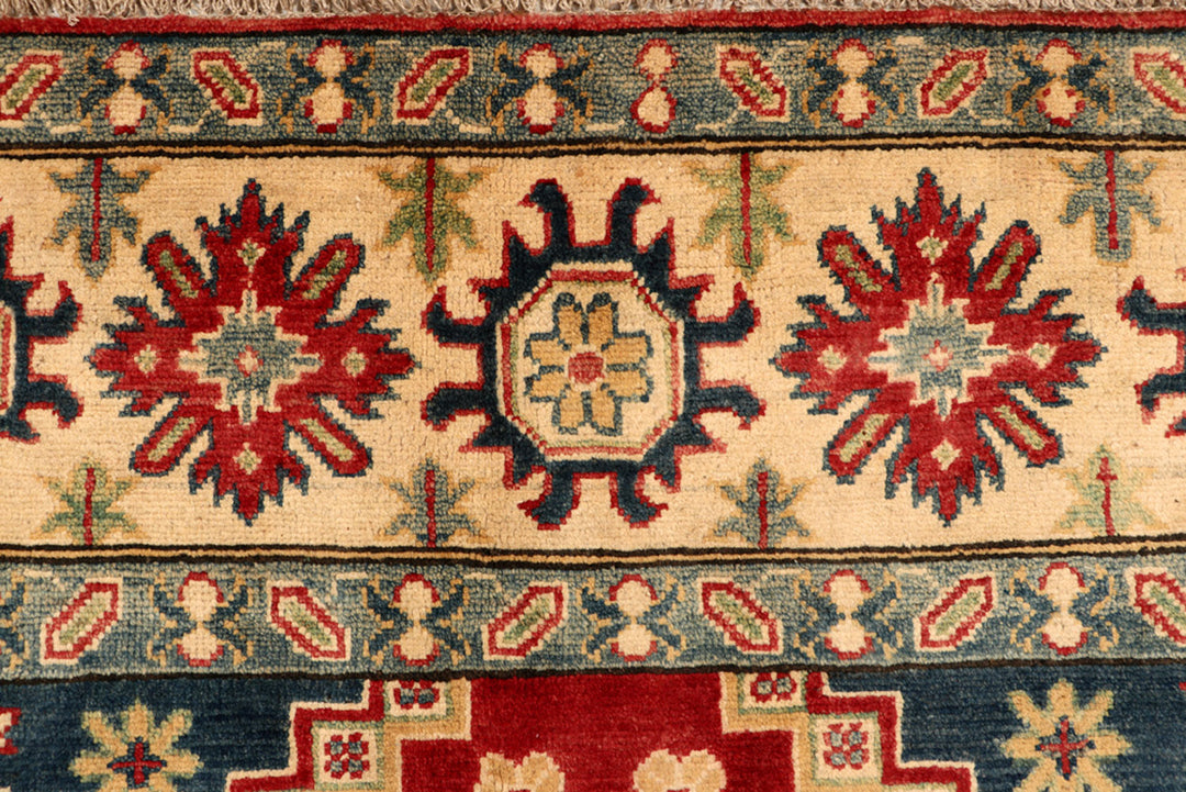 Firebrick Kazak 6' 5 x 9' 11 - No. 68252 - ALRUG Rug Store