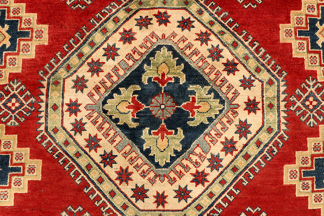 Firebrick Kazak 6' 5 x 9' 11 - No. 68252 - ALRUG Rug Store