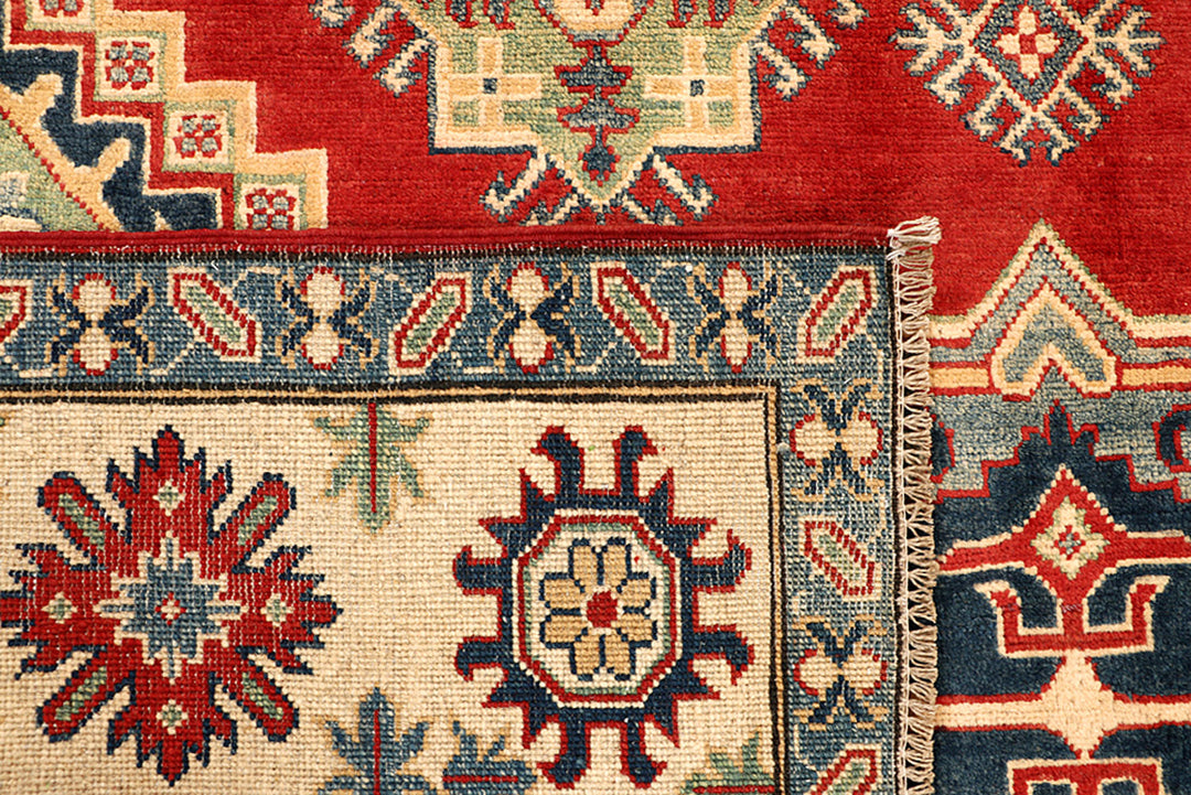Firebrick Kazak 6' 5 x 9' 11 - No. 68252 - ALRUG Rug Store