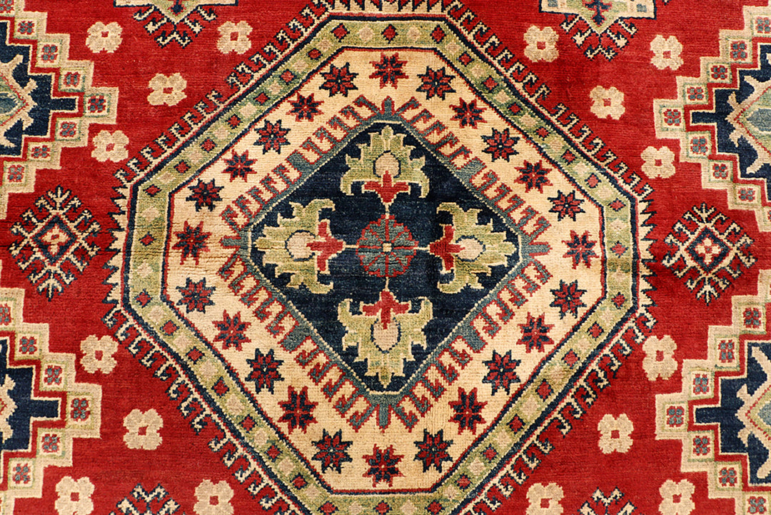 Firebrick Kazak 6' 10 x 9' 5 - No. 68253 - ALRUG Rug Store