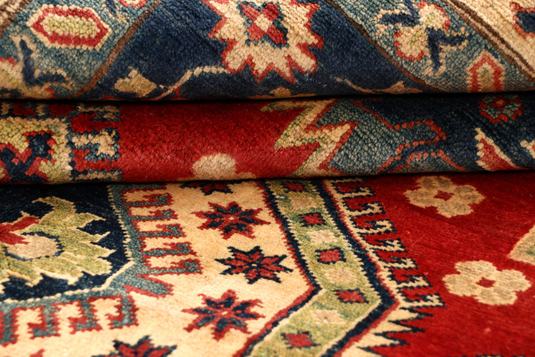 Firebrick Kazak 6' 10 x 9' 5 - No. 68253 - ALRUG Rug Store