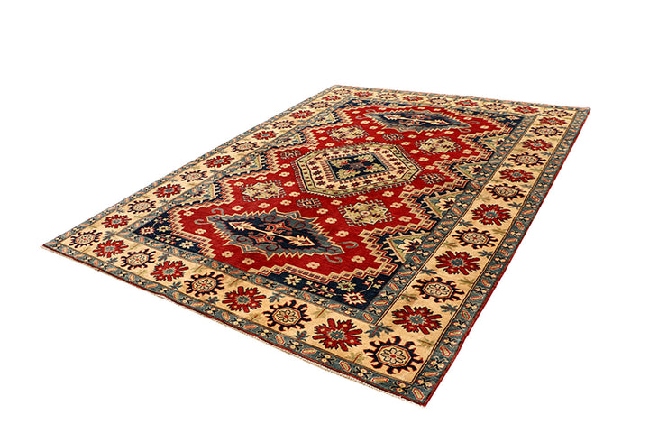 Firebrick Kazak 6' 10 x 9' 5 - No. 68253 - ALRUG Rug Store