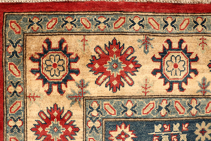 Firebrick Kazak 6' 7 x 9' 10 - No. 68254 - ALRUG Rug Store