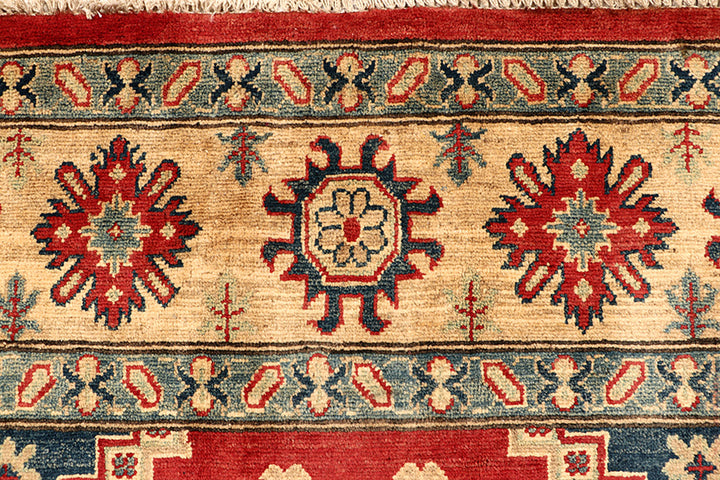 Firebrick Kazak 6' 7 x 9' 10 - No. 68254 - ALRUG Rug Store