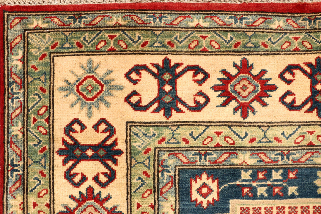 Firebrick Kazak 6' 8 x 9' 5 - No. 68255 - ALRUG Rug Store