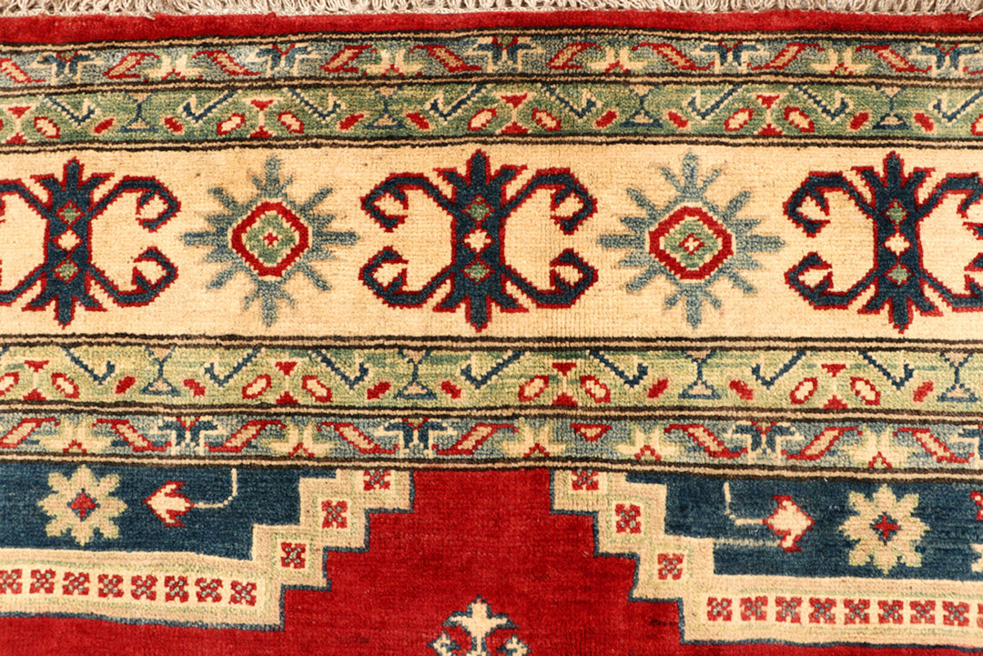 Firebrick Kazak 6' 8 x 9' 5 - No. 68255 - ALRUG Rug Store