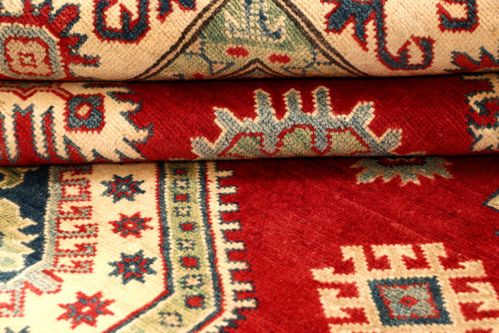 Firebrick Kazak 6' 8 x 9' 5 - No. 68255 - ALRUG Rug Store