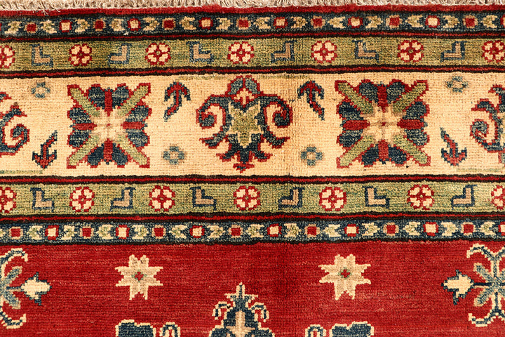 Firebrick Kazak 6' 7 x 9' 6 - No. 68257 - ALRUG Rug Store