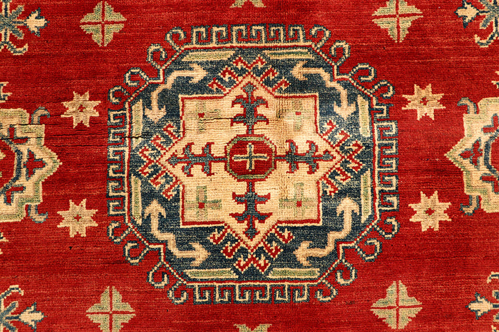Firebrick Kazak 6' 7 x 9' 6 - No. 68257 - ALRUG Rug Store