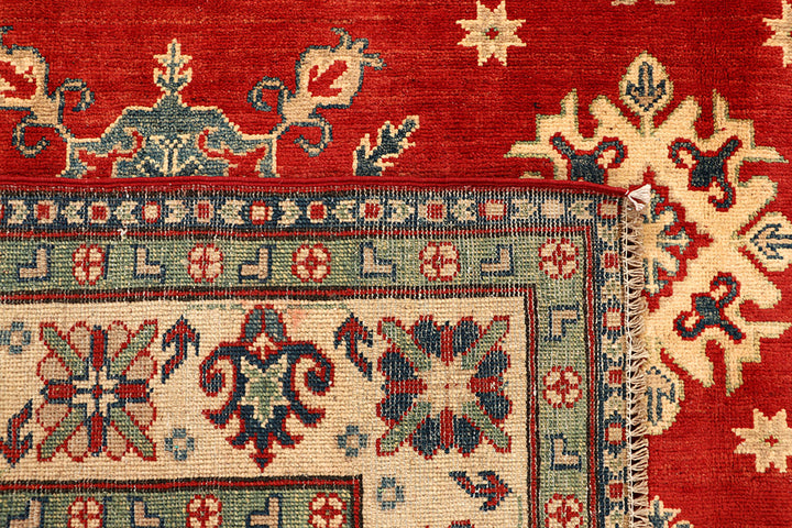 Firebrick Kazak 6' 7 x 9' 6 - No. 68257 - ALRUG Rug Store