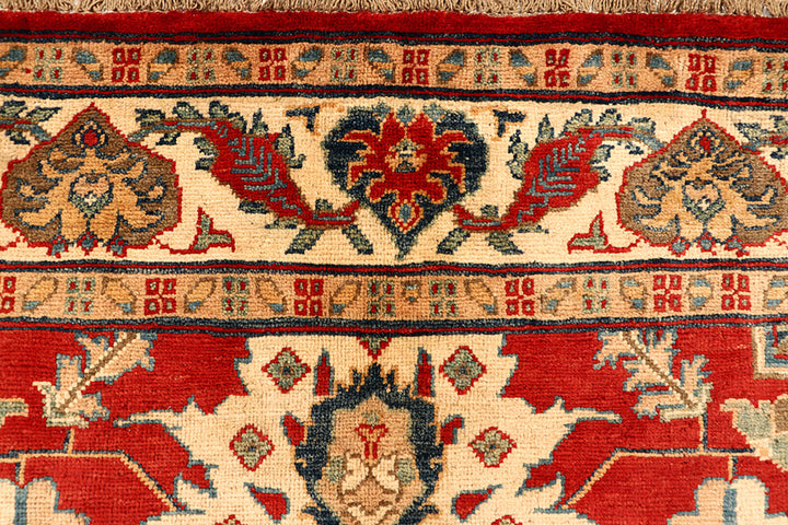 Firebrick Kazak 6' 7 x 9' 6 - No. 68260 - ALRUG Rug Store