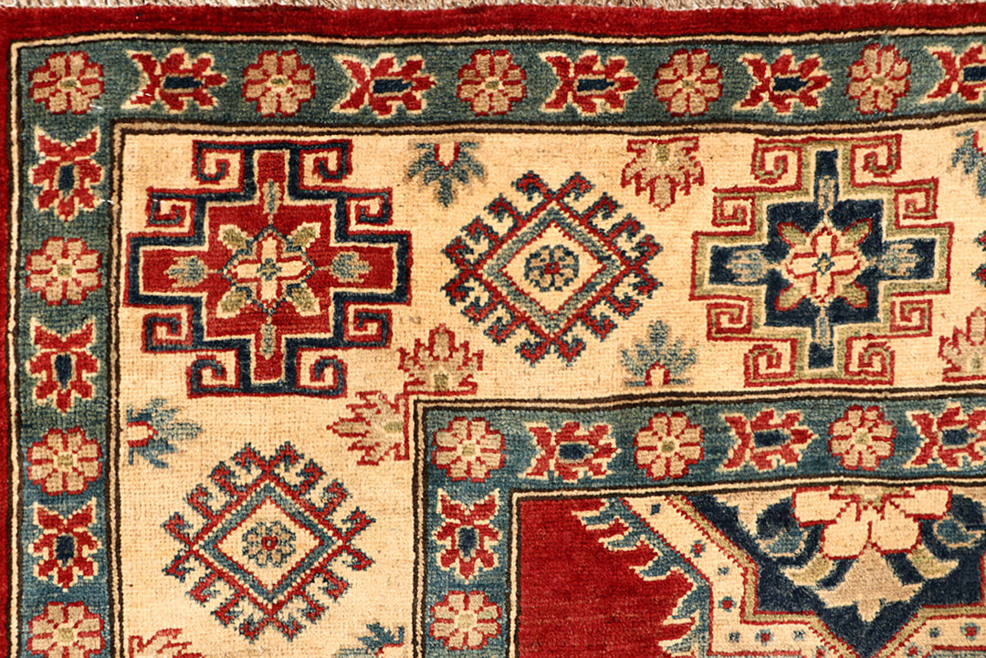 Firebrick Kazak 6' 6 x 9' 2 - No. 68261 - ALRUG Rug Store