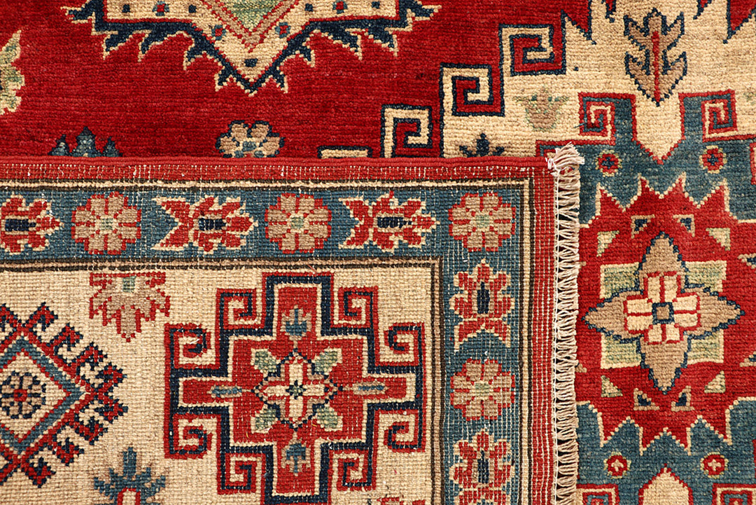 Firebrick Kazak 6' 6 x 9' 2 - No. 68261 - ALRUG Rug Store