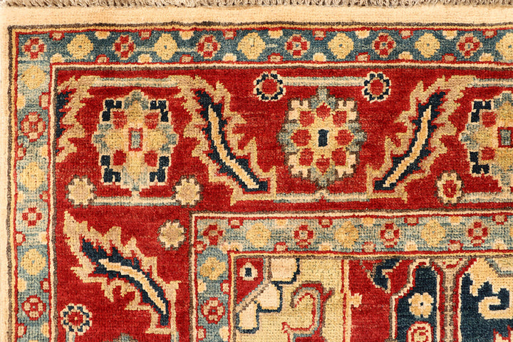 Navajo White Kazak 5' 6 x 7' 11 - No. 68265 - ALRUG Rug Store