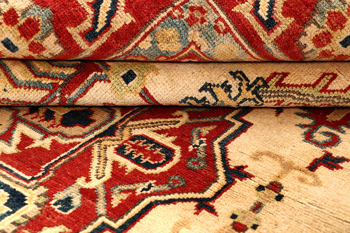 Navajo White Kazak 5' 6 x 7' 11 - No. 68265 - ALRUG Rug Store