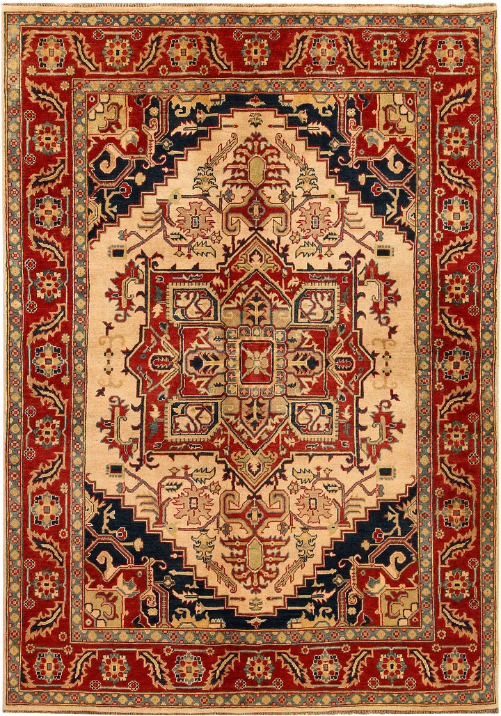 Navajo White Kazak 5' 6 x 7' 11 - No. 68265 - ALRUG Rug Store