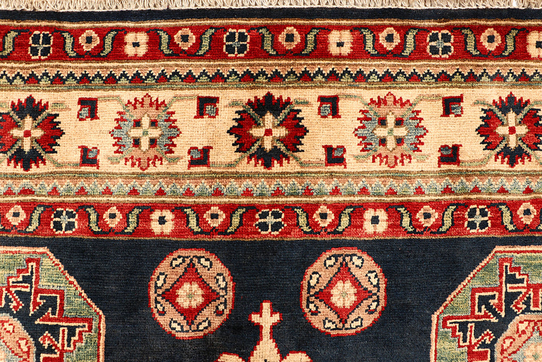 Black Kazak 6' 2 x 8' 5 - No. 68267 - ALRUG Rug Store
