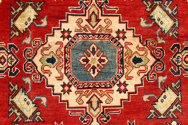 Firebrick Kazak 5' 6 x 7' 10 - No. 68268 - ALRUG Rug Store