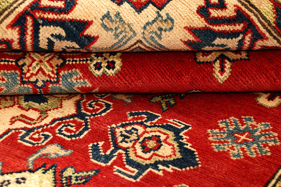 Firebrick Kazak 5' 6 x 7' 10 - No. 68268 - ALRUG Rug Store