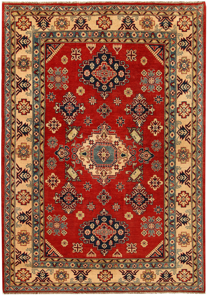 Firebrick Kazak 5' 6 x 7' 10 - No. 68268 - ALRUG Rug Store