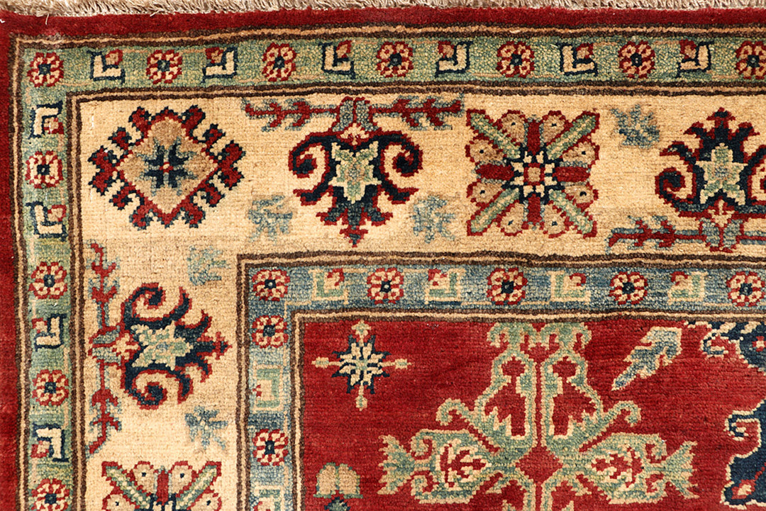 Firebrick Kazak 5' 1 x 6' 8 - No. 68275 - ALRUG Rug Store