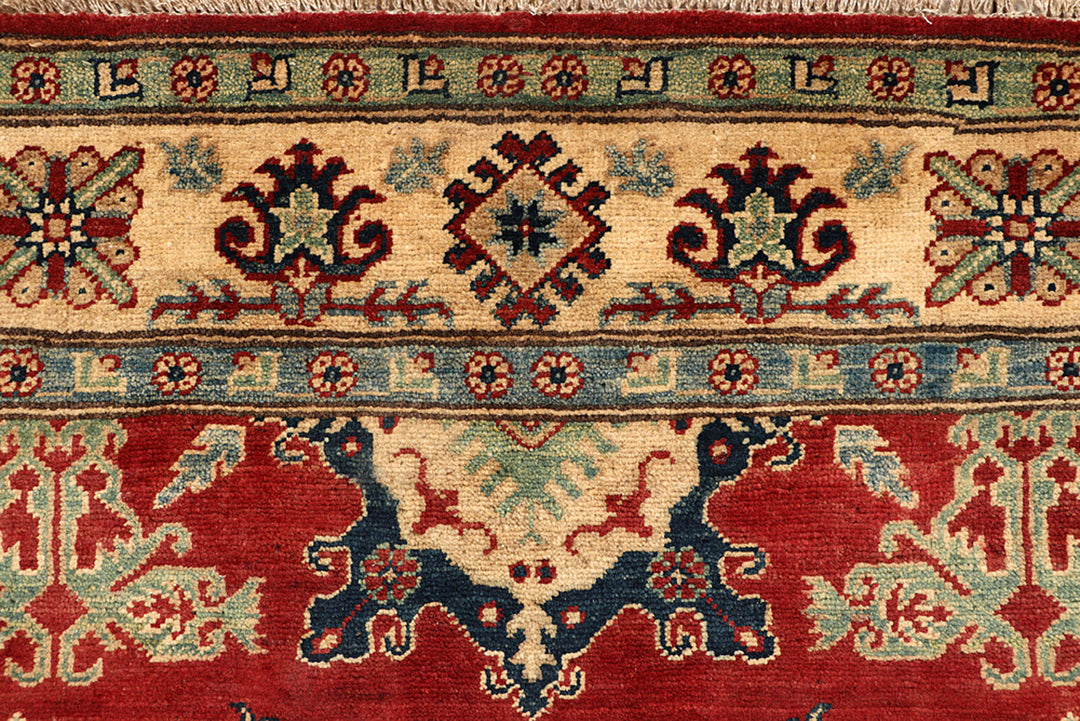 Firebrick Kazak 5' 1 x 6' 8 - No. 68275 - ALRUG Rug Store