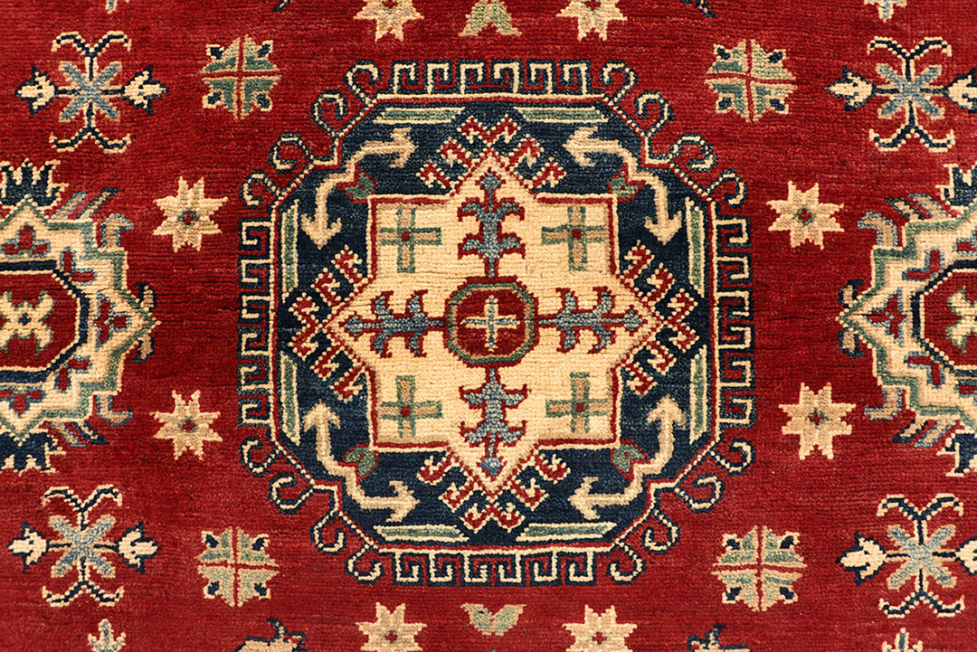 Firebrick Kazak 5' 1 x 6' 8 - No. 68275 - ALRUG Rug Store