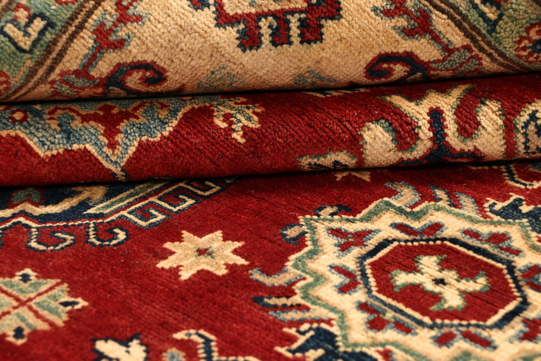 Firebrick Kazak 5' 1 x 6' 8 - No. 68275 - ALRUG Rug Store