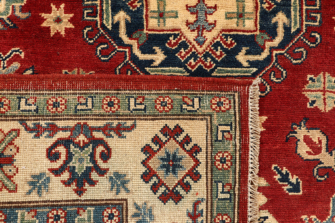Firebrick Kazak 5' 1 x 6' 8 - No. 68275 - ALRUG Rug Store