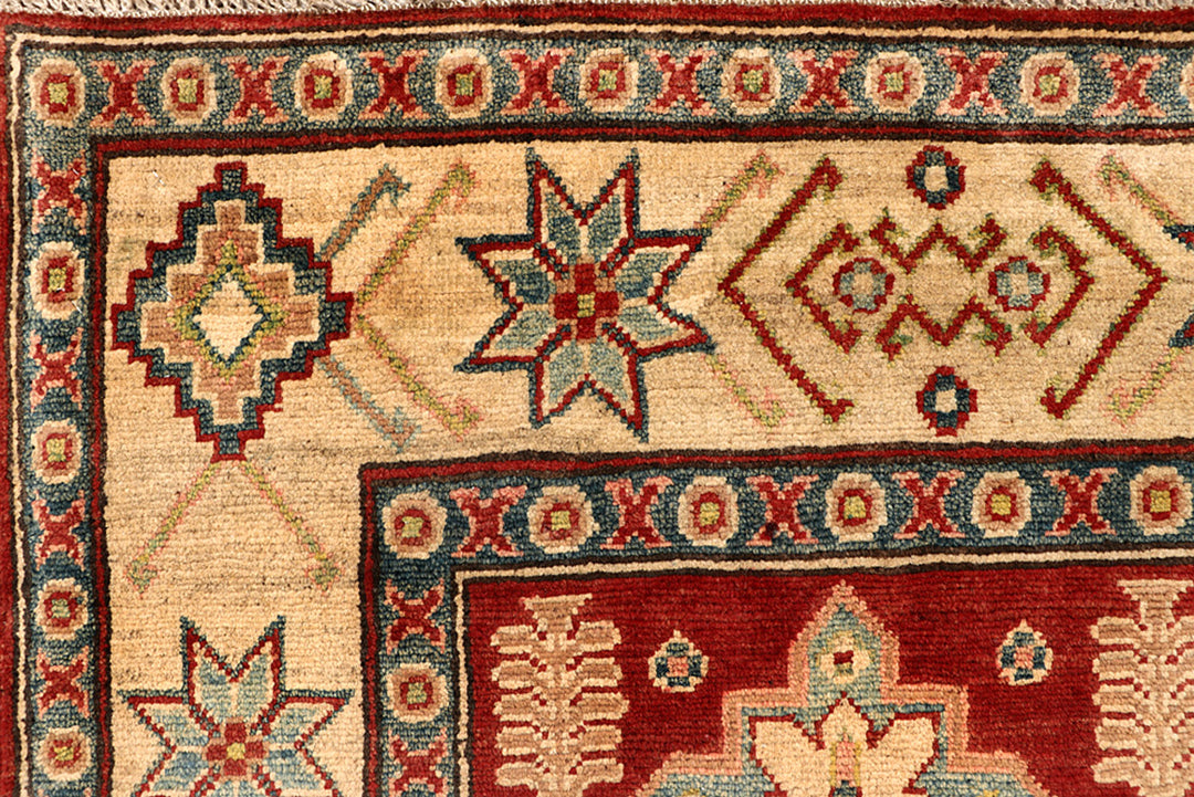 Firebrick Kazak 4' 9 x 6' 4 - No. 68276 - ALRUG Rug Store