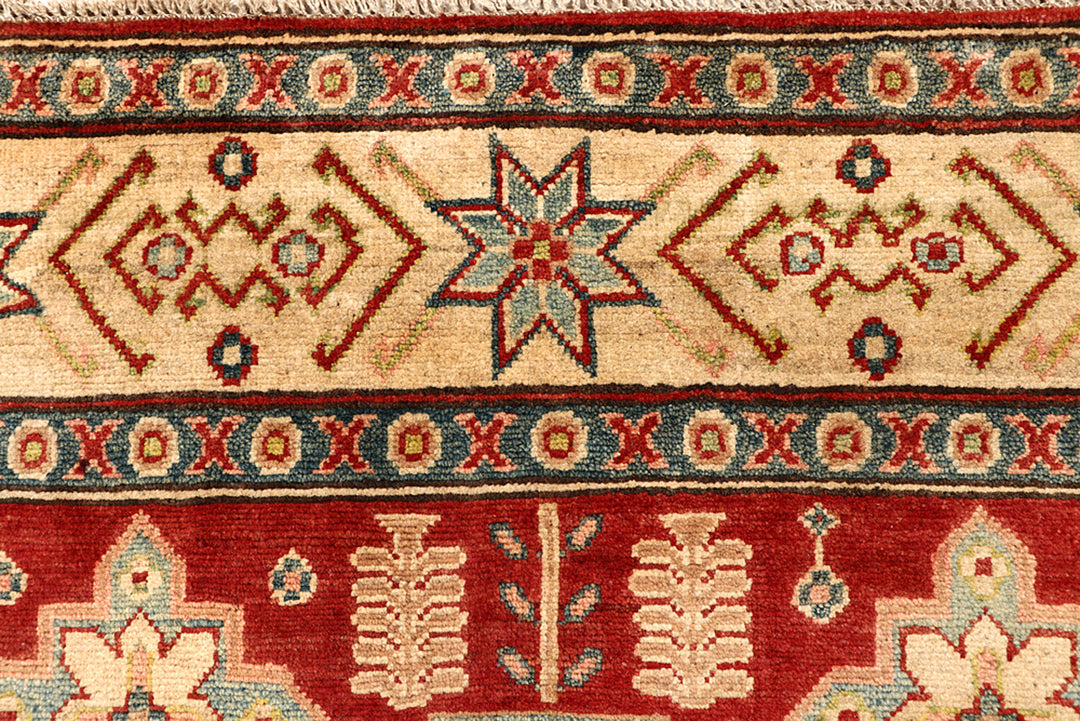 Firebrick Kazak 4' 9 x 6' 4 - No. 68276 - ALRUG Rug Store