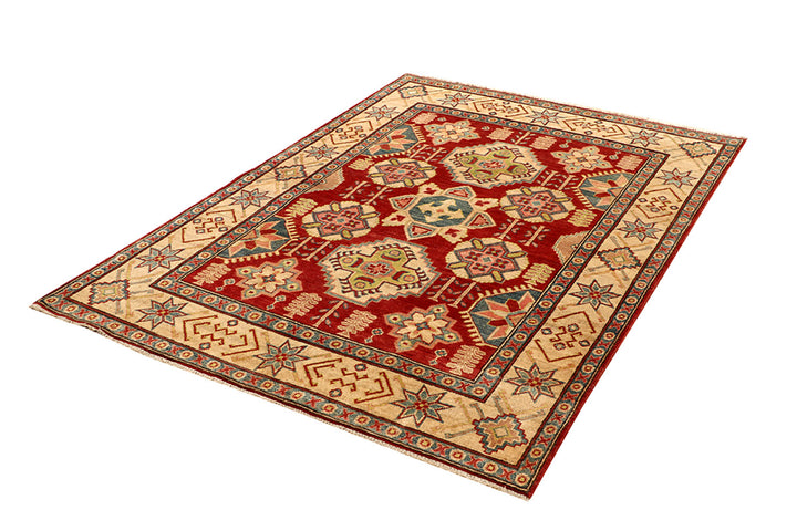 Firebrick Kazak 4' 9 x 6' 4 - No. 68276 - ALRUG Rug Store