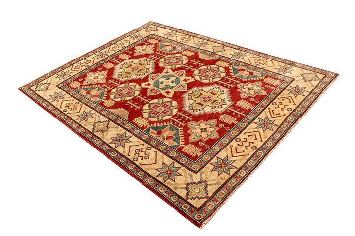 Firebrick Kazak 4' 9 x 6' 4 - No. 68276 - ALRUG Rug Store