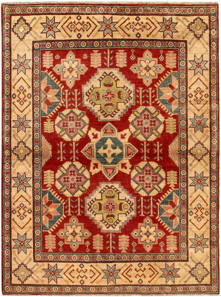 Firebrick Kazak 4' 9 x 6' 4 - No. 68276 - ALRUG Rug Store