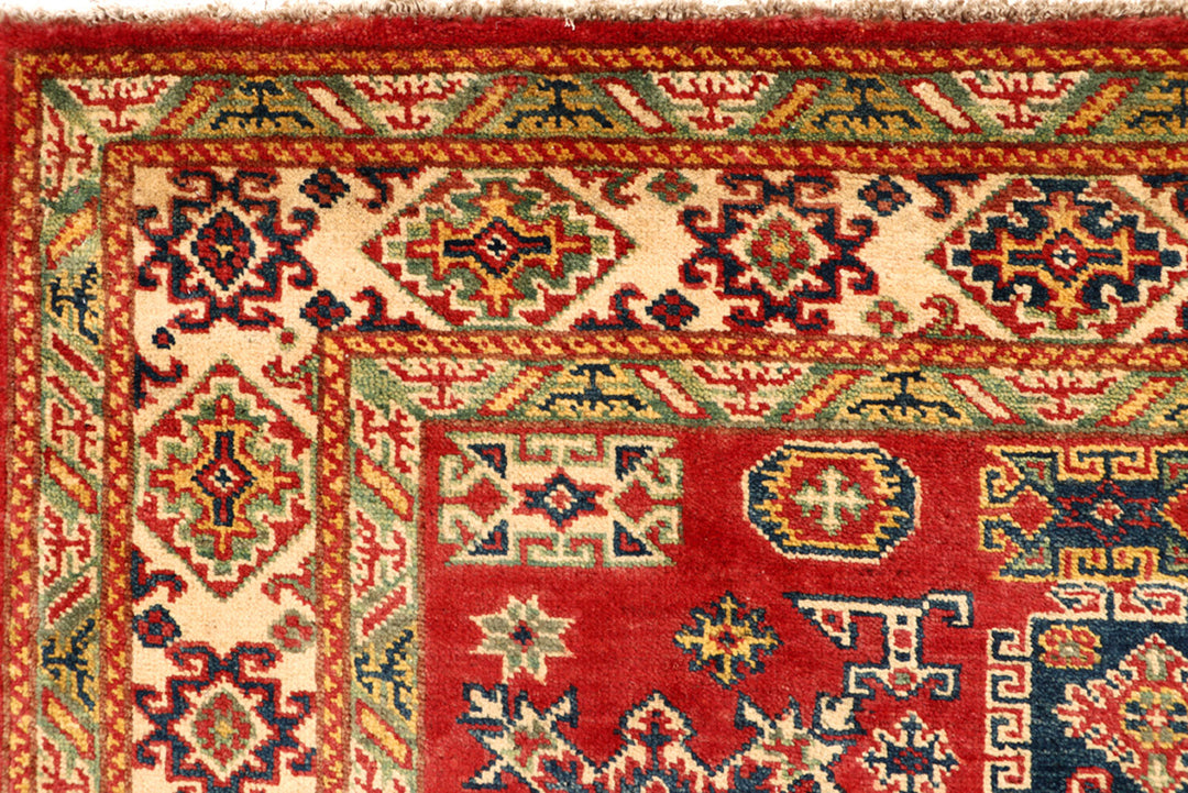 Firebrick Kazak 4' 10 x 6' 3 - No. 68277 - ALRUG Rug Store