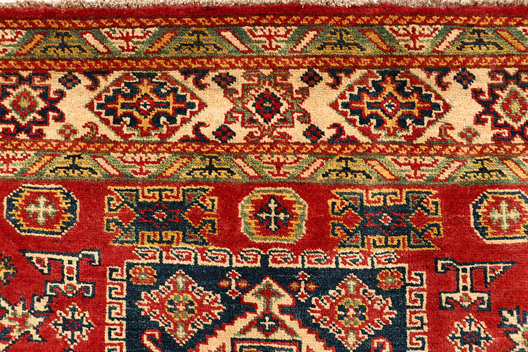 Firebrick Kazak 4' 10 x 6' 3 - No. 68277 - ALRUG Rug Store