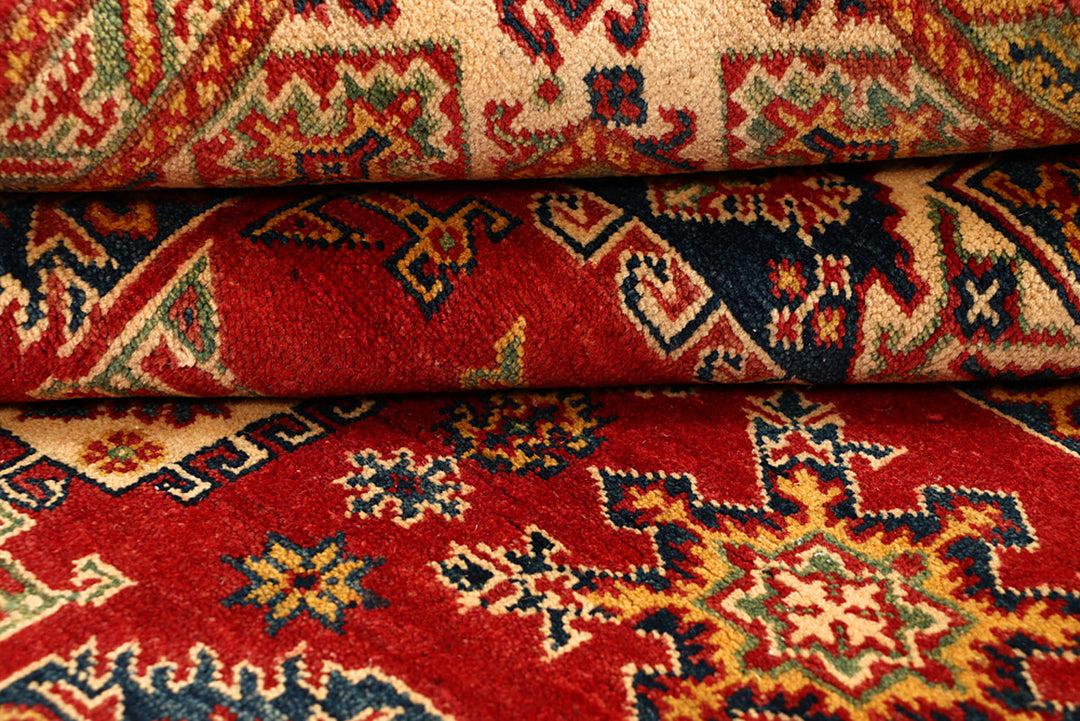 Firebrick Kazak 4' 10 x 6' 3 - No. 68277 - ALRUG Rug Store