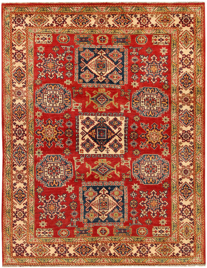 Firebrick Kazak 4' 10 x 6' 3 - No. 68277 - ALRUG Rug Store