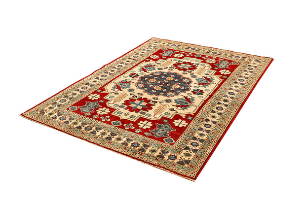 Bisque Kazak 4' 10 x 6' 7 - No. 68279 - ALRUG Rug Store