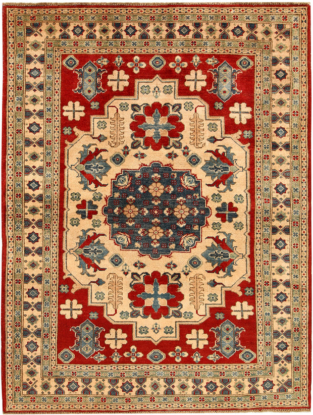 Bisque Kazak 4' 10 x 6' 7 - No. 68279 - ALRUG Rug Store