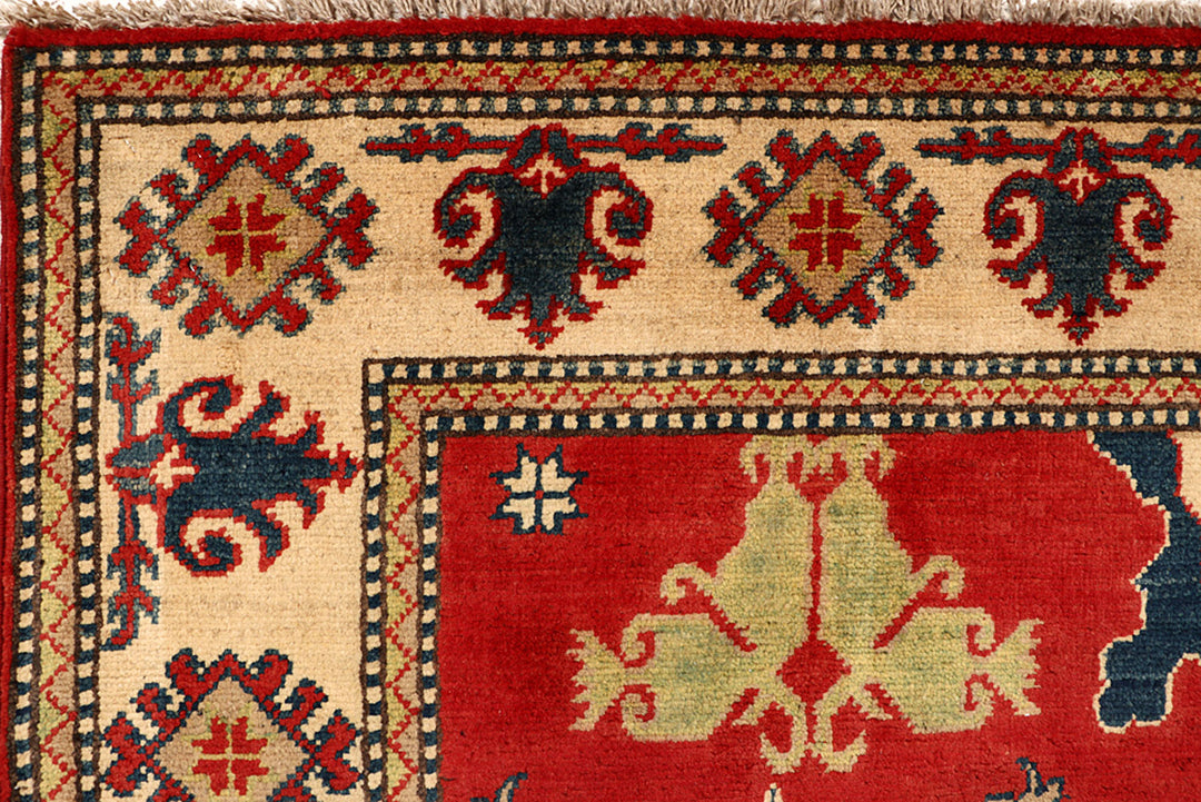 Firebrick Kazak 4' 11 x 6' 11 - No. 68280 - ALRUG Rug Store