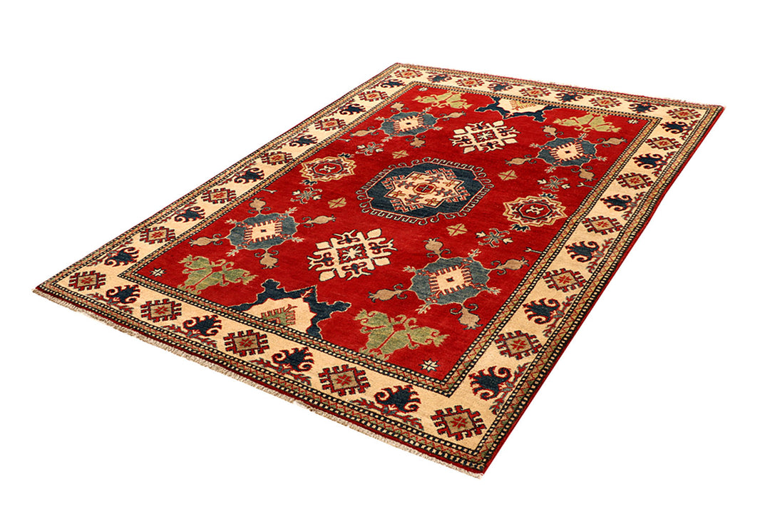 Firebrick Kazak 4' 11 x 6' 11 - No. 68280 - ALRUG Rug Store