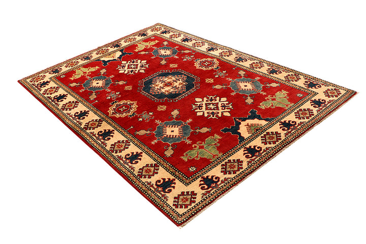 Firebrick Kazak 4' 11 x 6' 11 - No. 68280 - ALRUG Rug Store