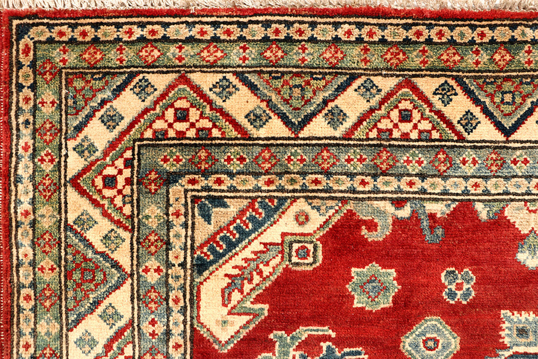 Firebrick Kazak 4' 9 x 6' 9 - No. 68283 - ALRUG Rug Store