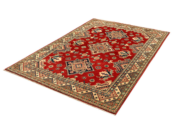 Firebrick Kazak 4' 9 x 6' 9 - No. 68283 - ALRUG Rug Store