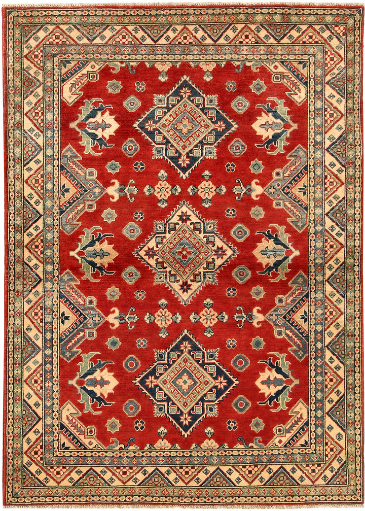 Firebrick Kazak 4' 9 x 6' 9 - No. 68283 - ALRUG Rug Store