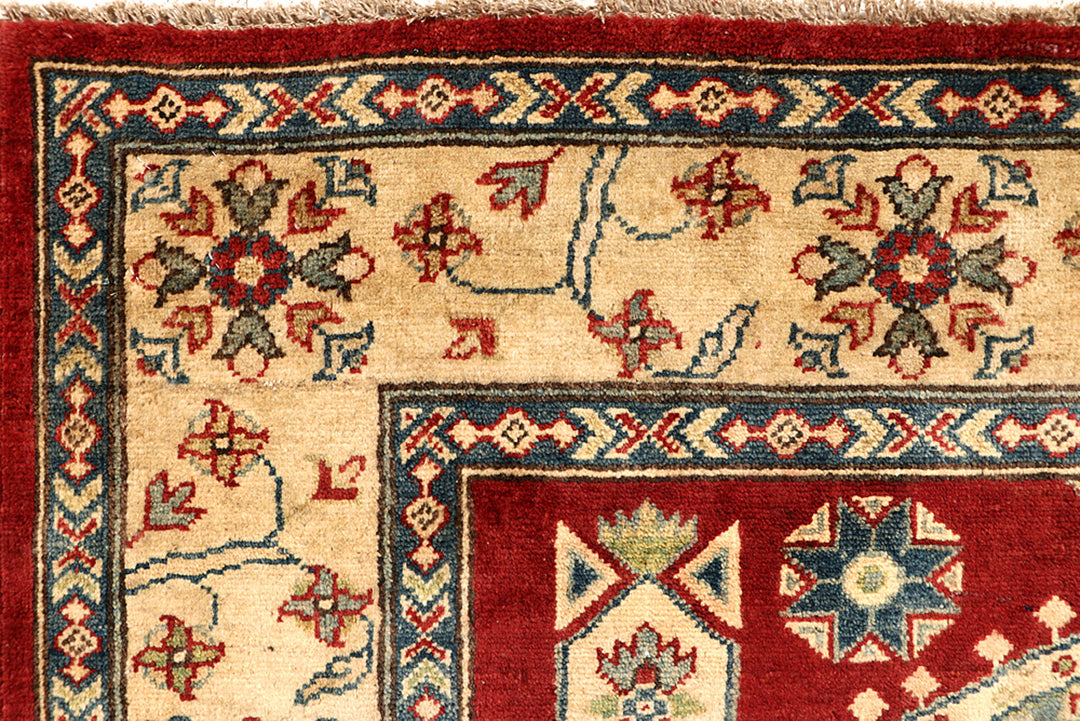 Multi Colored Kazak 4' 11 x 6' 4 - No. 68284 - ALRUG Rug Store